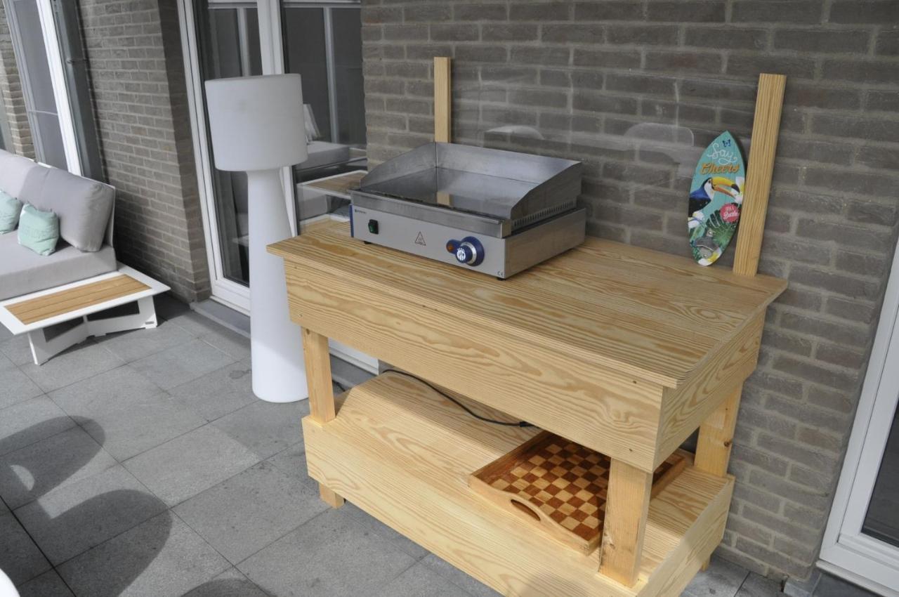 Sea It Apartment - Big Terraces - Garage - 400M From The Sea Oostende-Mariakerke Bad Luaran gambar